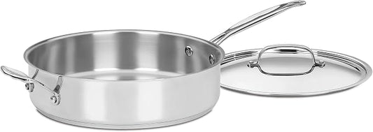 Cuisinart stainless 5.5 qt sauté pan with lid
