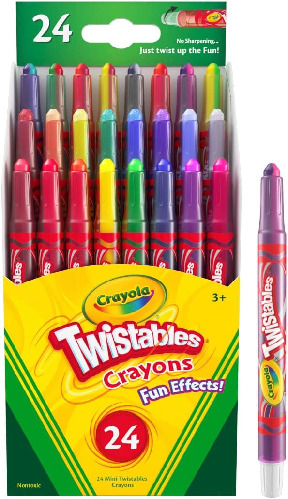 Crayola twist-up crayons for school supplies