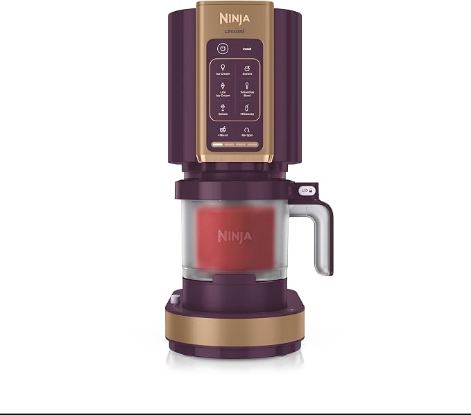 Ninja Creami 7-in-1 Ice Cream Maker in plum