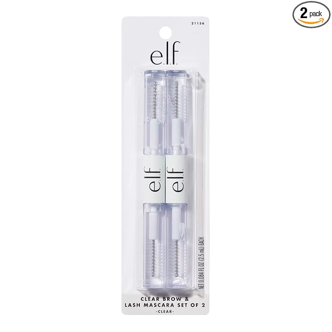 e.l.f. clear lash and brow mascara gel 2-pack