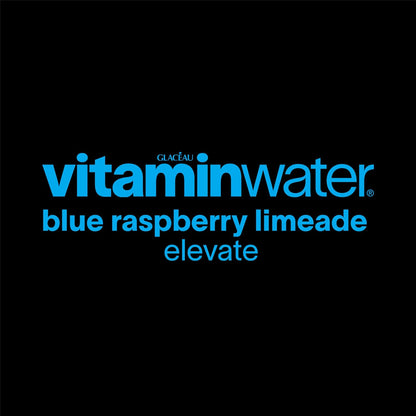 Blue Raspberry Limeade vitaminwater with essential vitamins