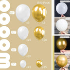 PartyWoo balloon arch kit with 140 pieces