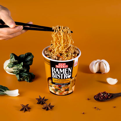 Packaged Sichuan garlic chicken ramen pantry meal