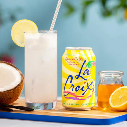 La Croix flavored carbonated water 12oz cans