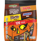 Assorted Mars chocolates for Halloween party favors