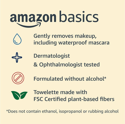 Dermatologist tested makeup cleansing wipes for all skin types