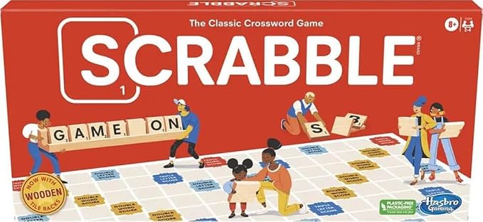 Hasbro Gaming Scrabble classic family board game