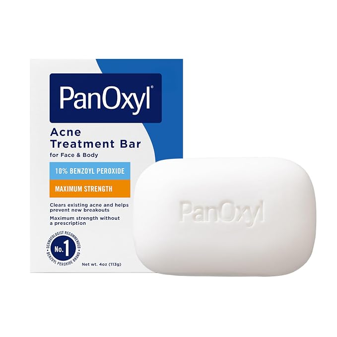 PanOxyl acne treatment bar 10% benzoyl peroxide