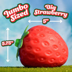 Extra-large fruit-shaped sensory squeeze toy