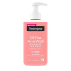 Neutrogena Oil Free Pink Grapefruit Acne Face Wash, 9.1 fl oz