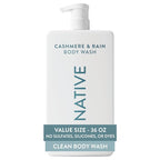 Native Cashmere & Rain body wash 36 oz bottle