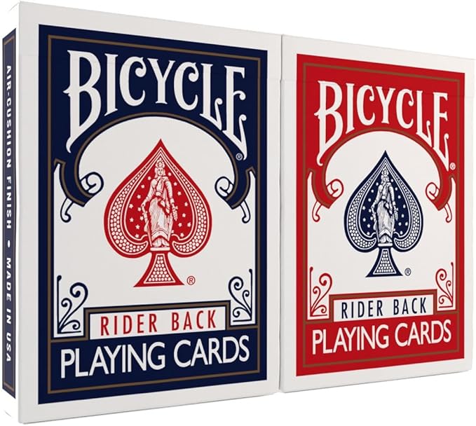 Large print Bicycle cards for game night