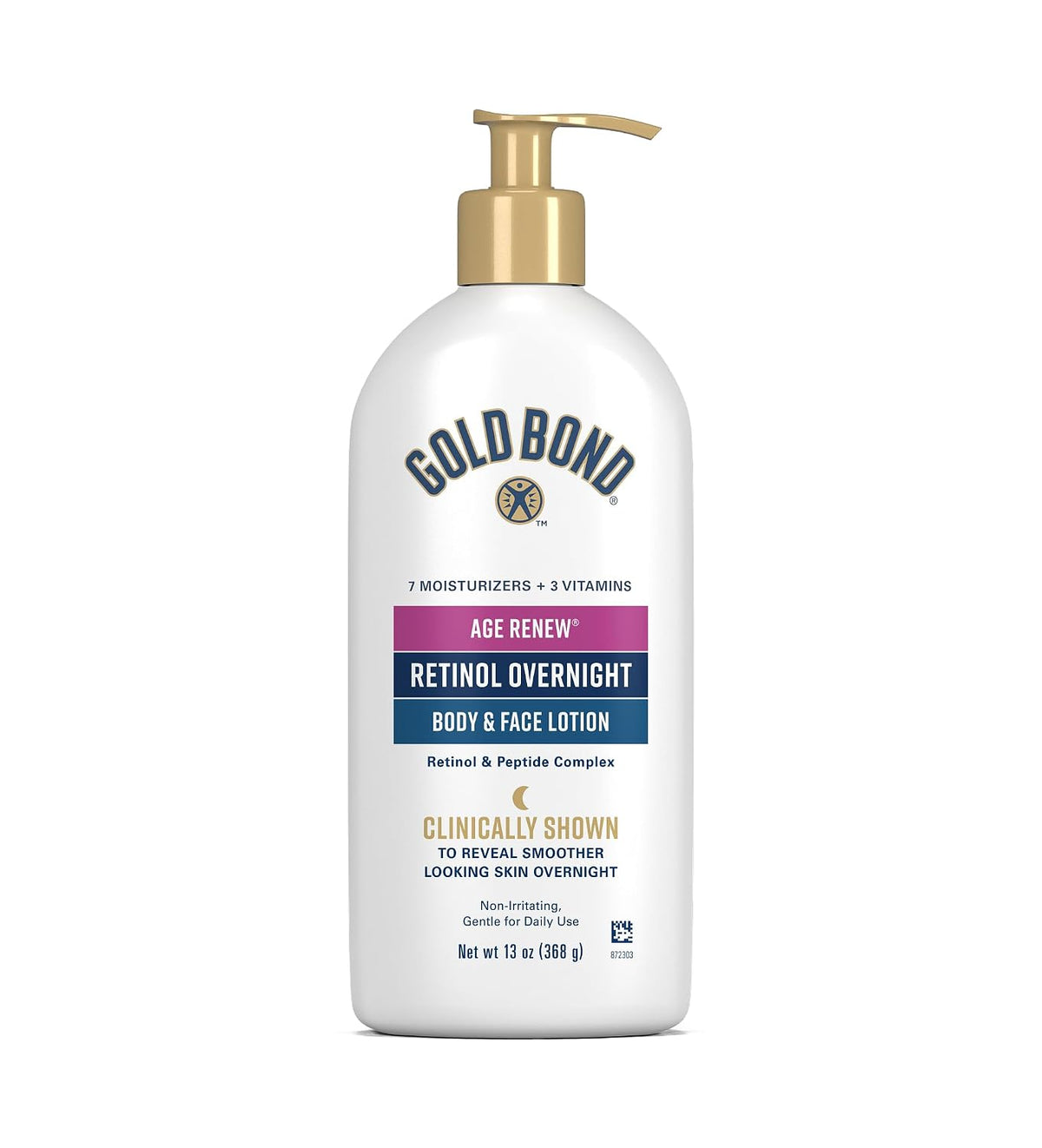 Gold Bond retinol overnight lotion for mature skin