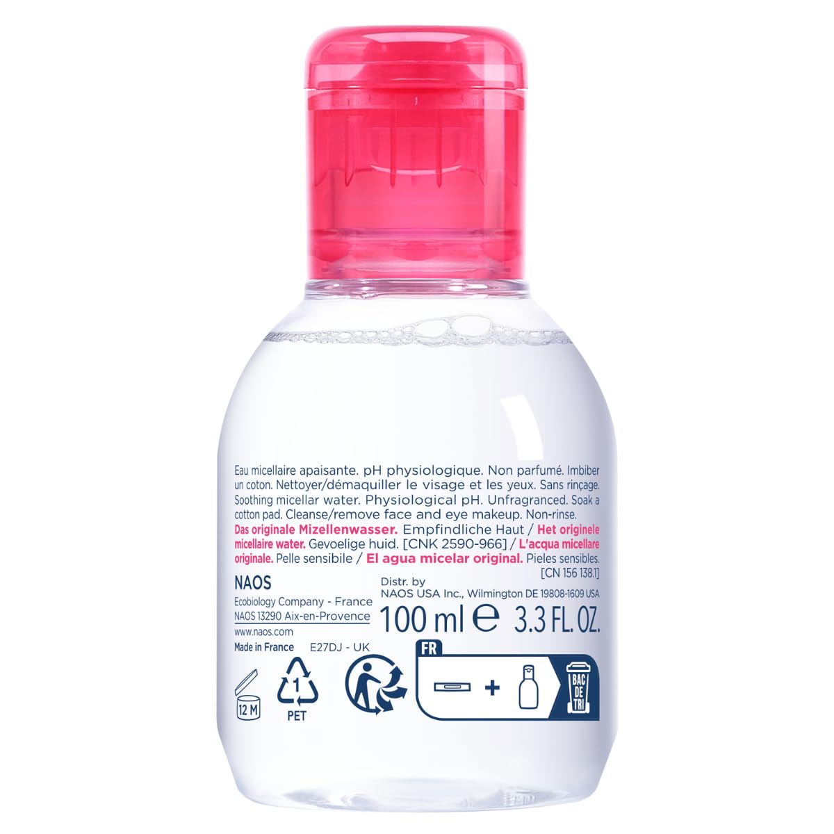 Bioderma cleansing water for impurities and pollution