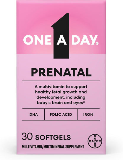 Prenatal multivitamin with folic acid iron and DHA