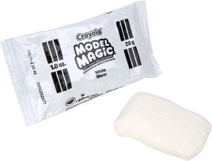 White air dry modeling clay alternative for kids art projects