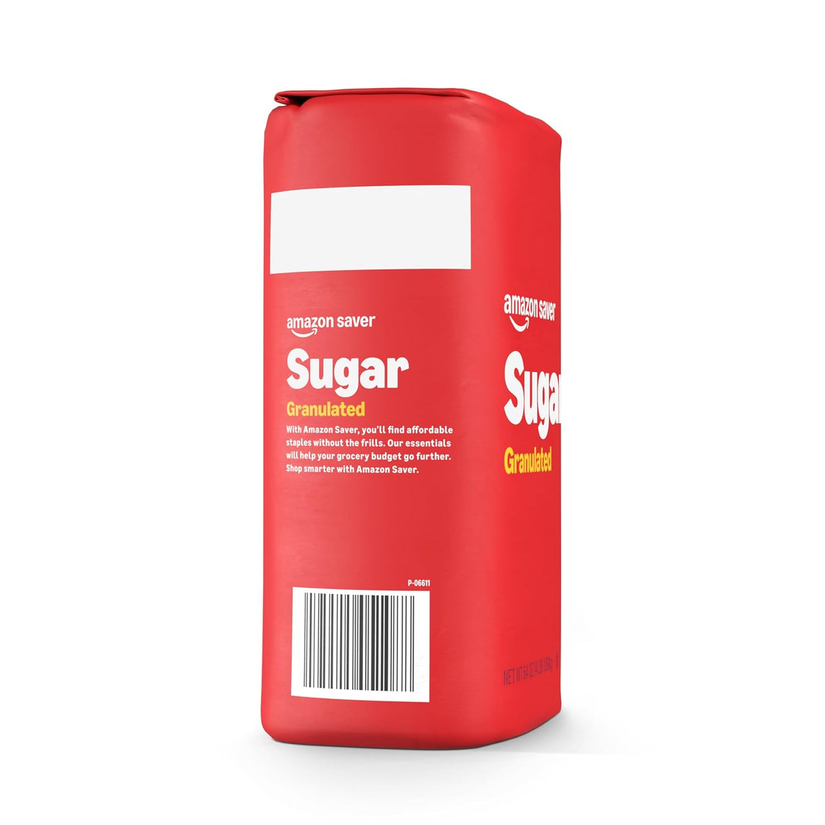 Amazon Saver white granulated sugar bag
