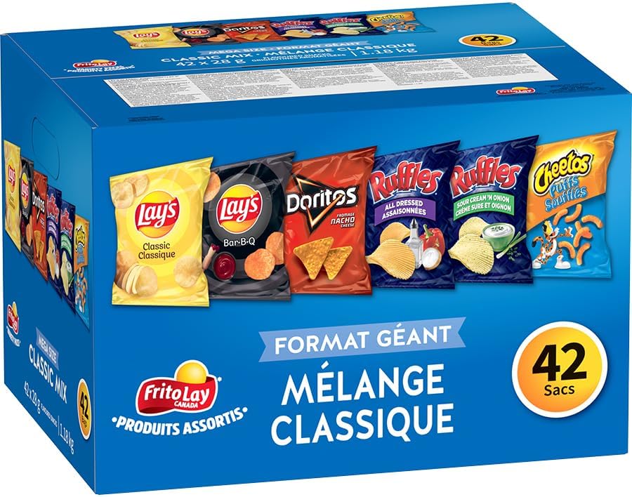 Frito-Lay individual chip bags snack assortment