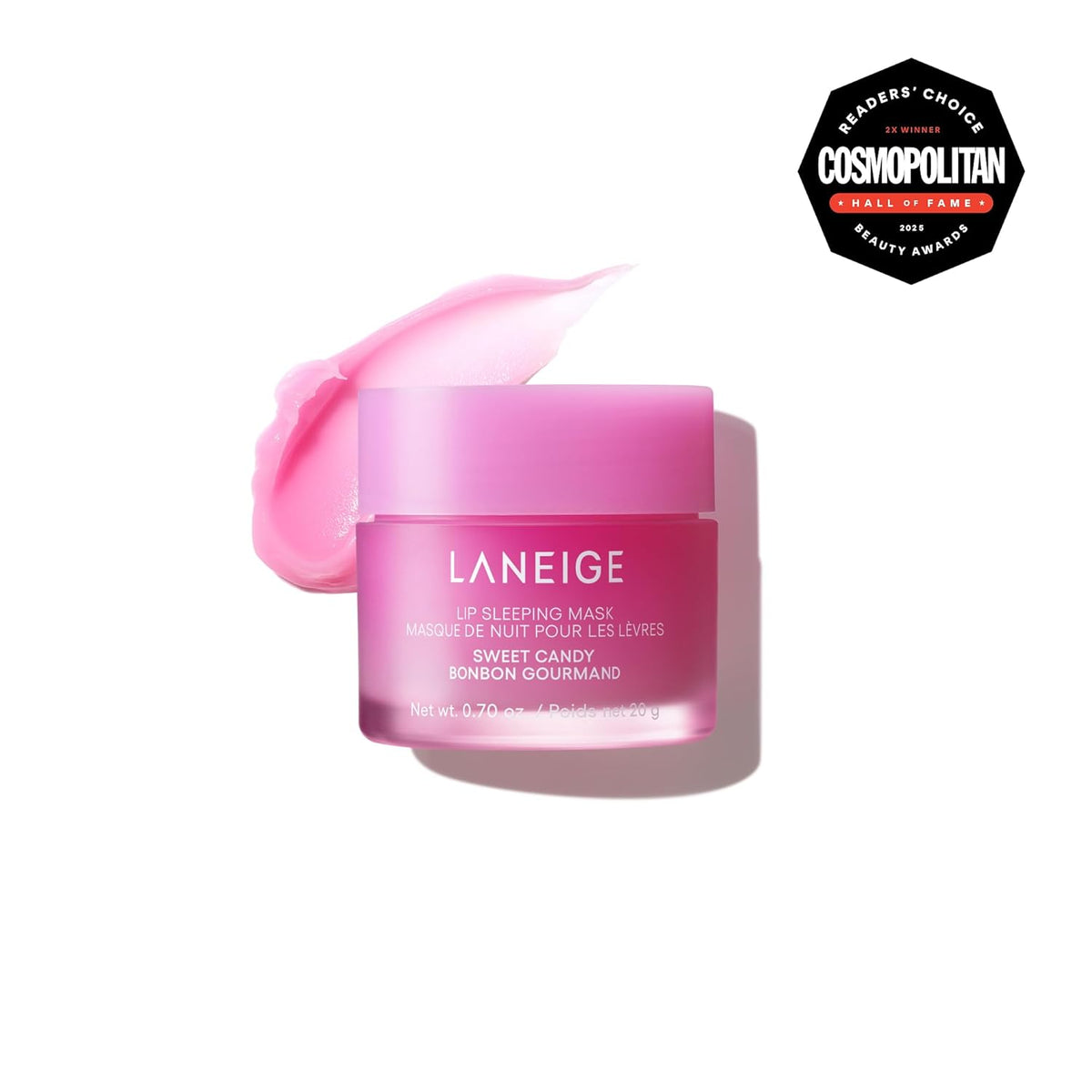 Rich balm-like lip sleeping mask texture