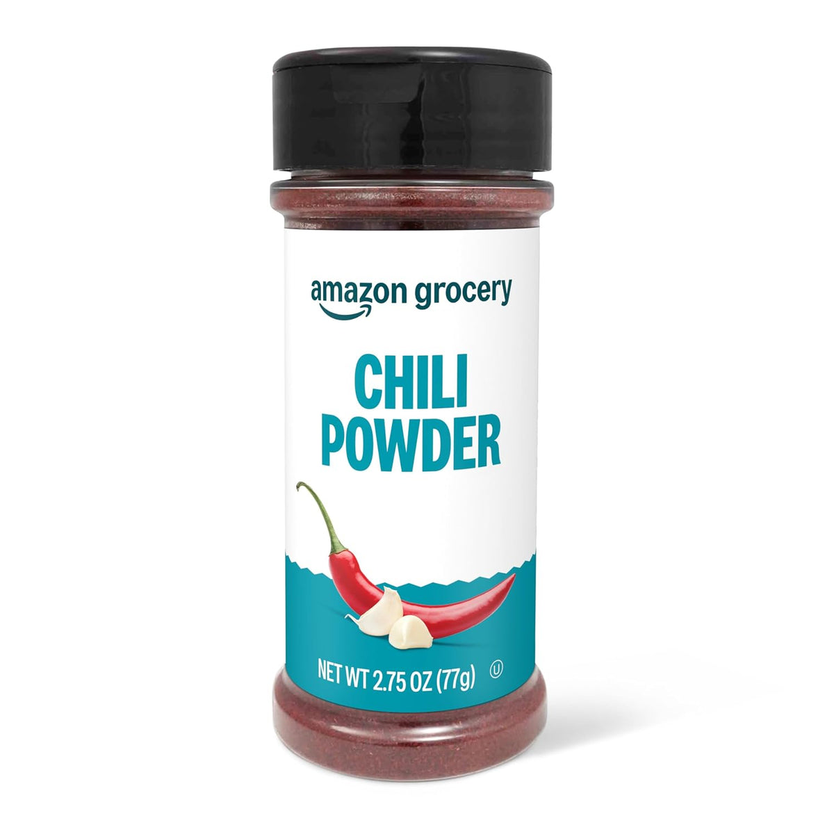 Chili powder seasoning bottle by Amazon Grocery