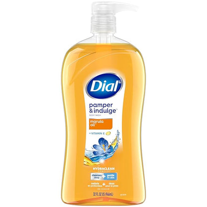 Dial Marula Oil body wash 32 oz bottle