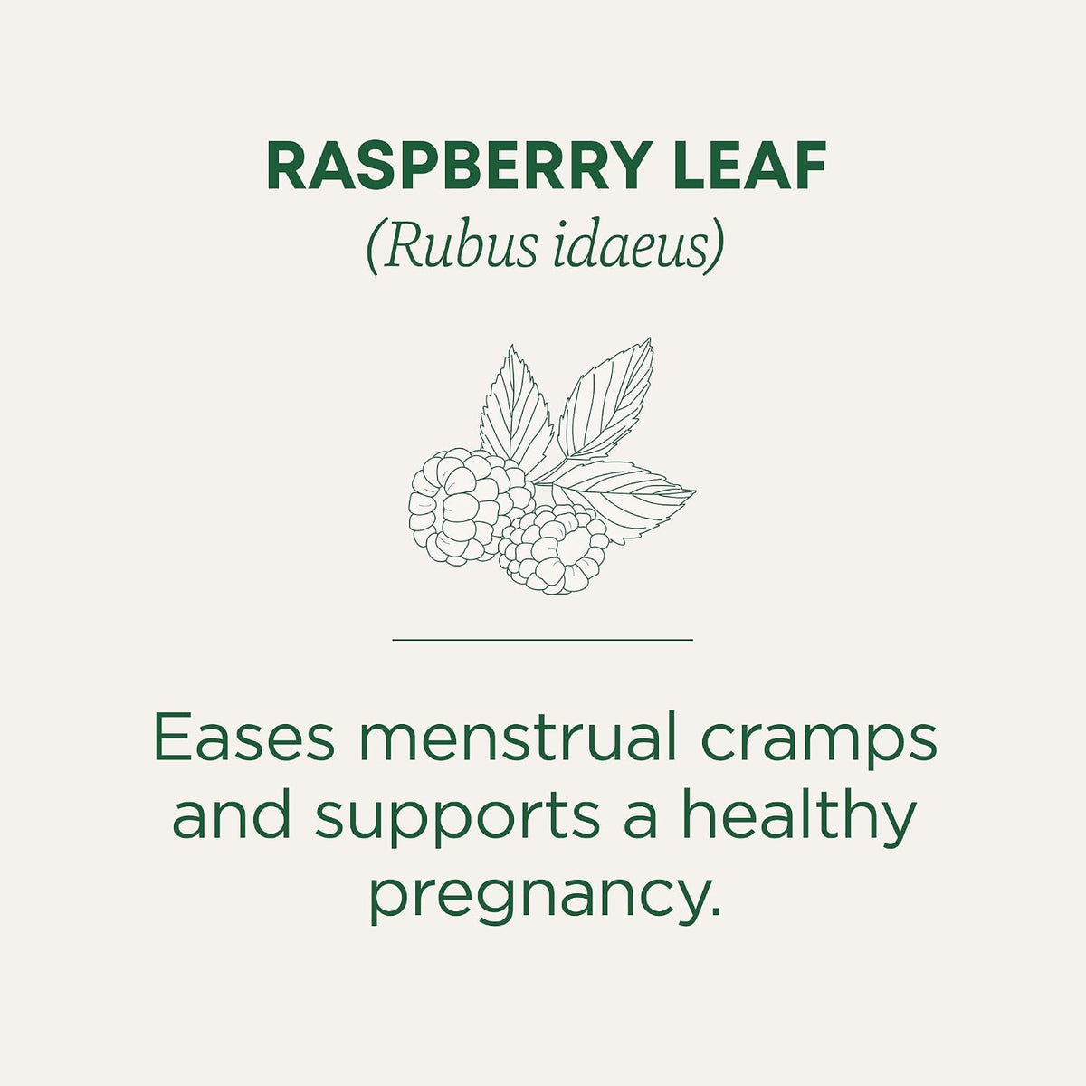 Herbal tea for menstrual cycle support box