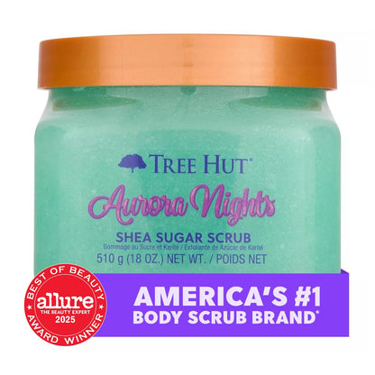 Aurora Nights sugar scrub with Shea Butter