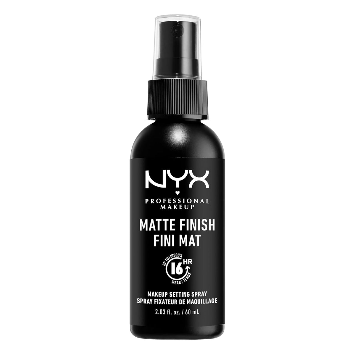 Matte finish makeup setting spray by NYX