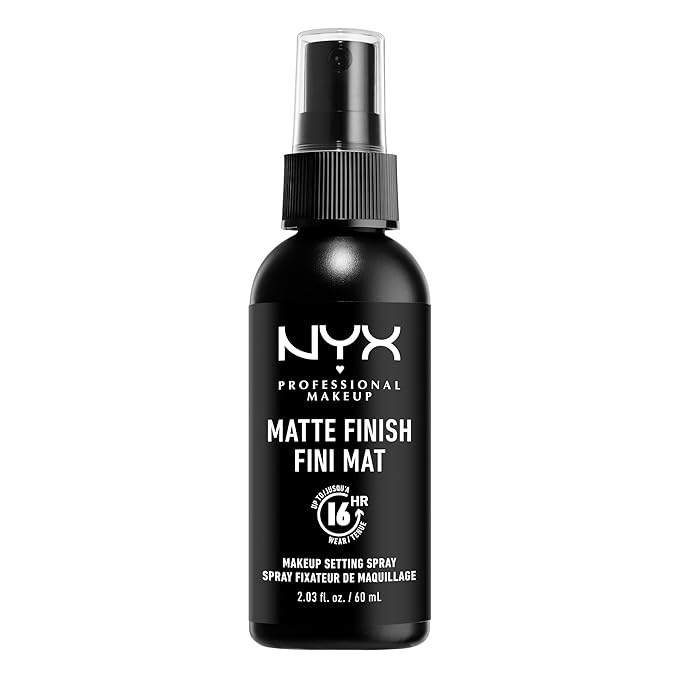 NYX Professional Makeup matte setting spray bottle