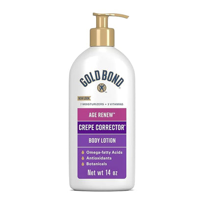 Gold Bond Age Renew Crepe Corrector Body Lotion 14 oz bottle