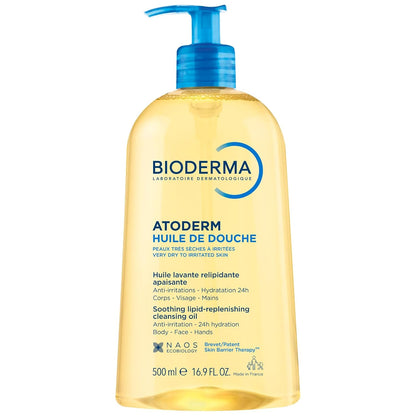 Bioderma Atoderm Shower Oil for face and body