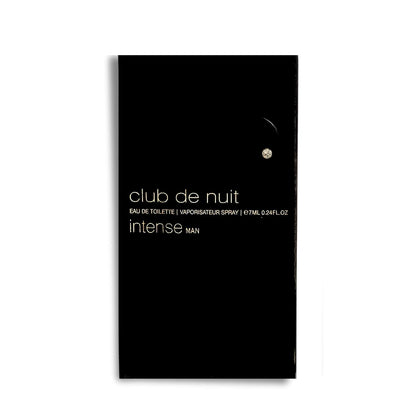 Travel-size Armaf Club De Nuit Intense perfume sample