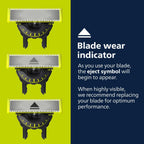 Norelco OneBlade replacement kit for trimming, edging and shaving