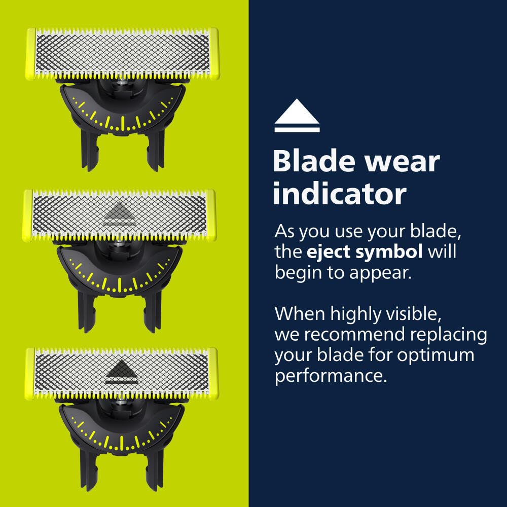 Norelco OneBlade replacement kit for trimming, edging and shaving