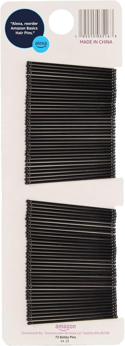 Amazon Basics hair styling pins in black