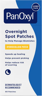 PanOxyl fragrance-free hydrocolloid spot patches