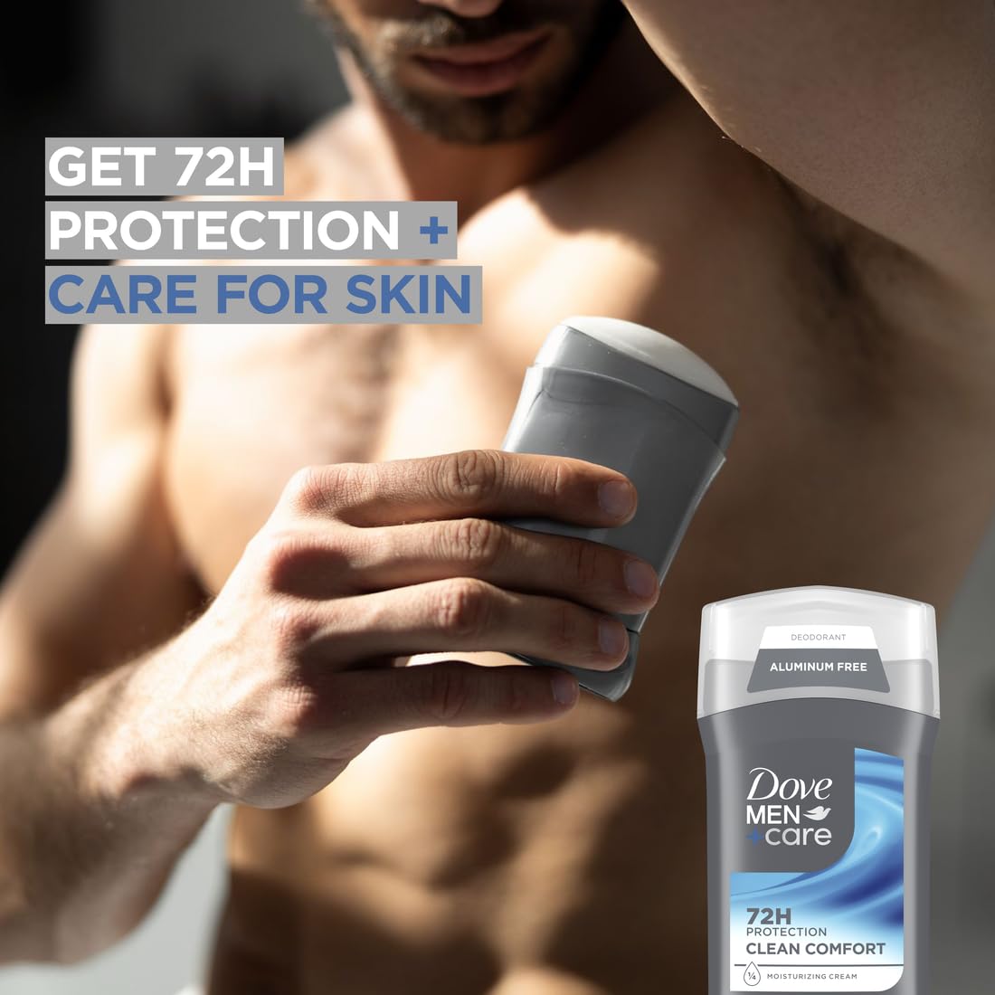 DOVE MEN + CARE deodorant stick twin pack packaging