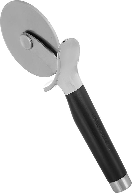 KitchenAid black stainless steel pizza wheel cutter