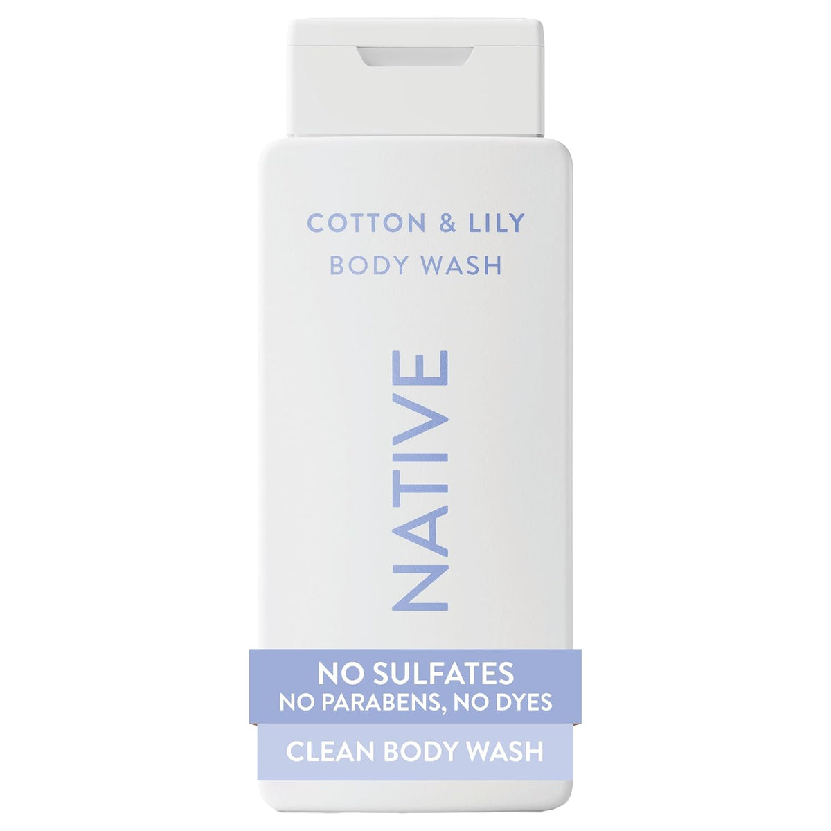 Native body wash for women and men Cotton and Lily scent