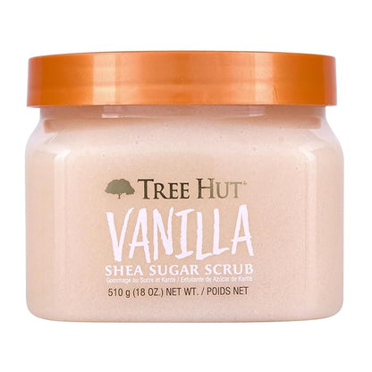 Tree Hut Vanilla Shea Sugar Body Scrub 18 oz jar