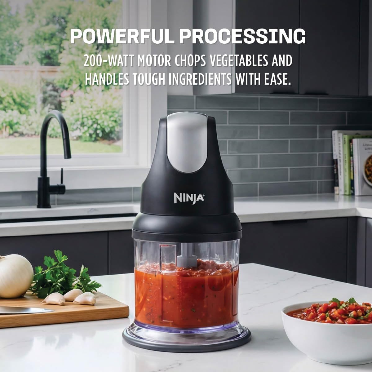 Gray Ninja Express Chop for everyday food prep