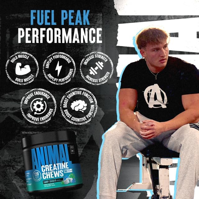 Travel-friendly Animal workout supplement chews
