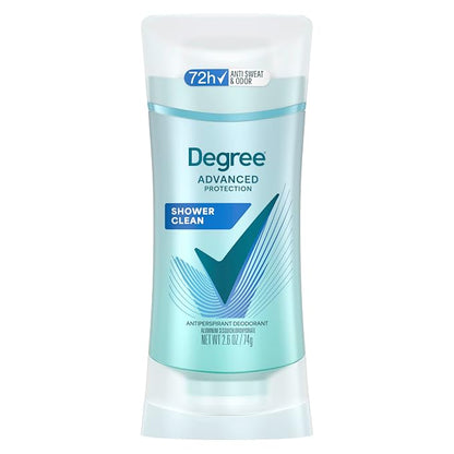 Degree Shower Clean 72H antiperspirant deodorant 2.6 oz