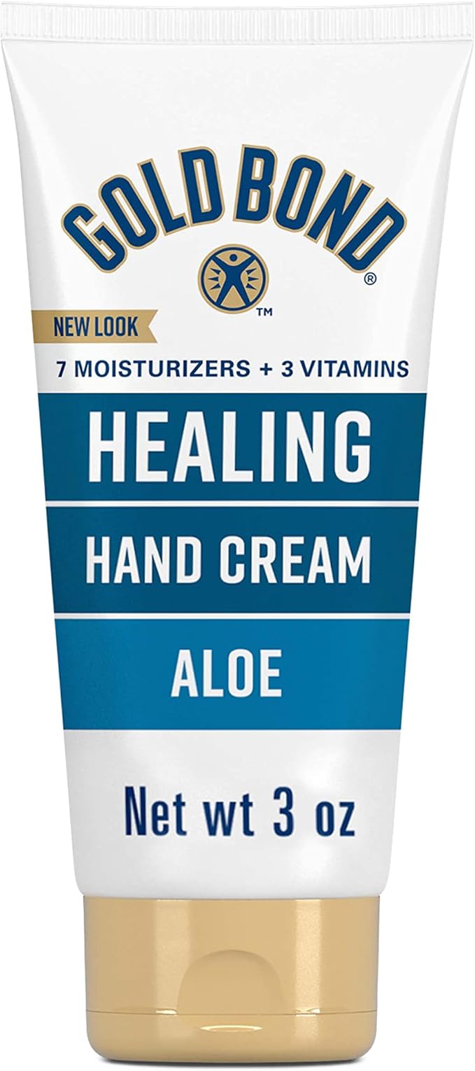 Gold Bond Healing Hand Cream 3 oz with aloe tube