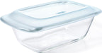 1.6 qt borosilicate glass loaf baking dish