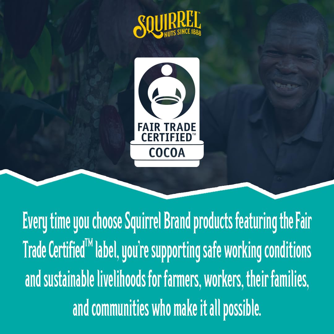 Dark chocolate coconut almonds in stand-up pouch