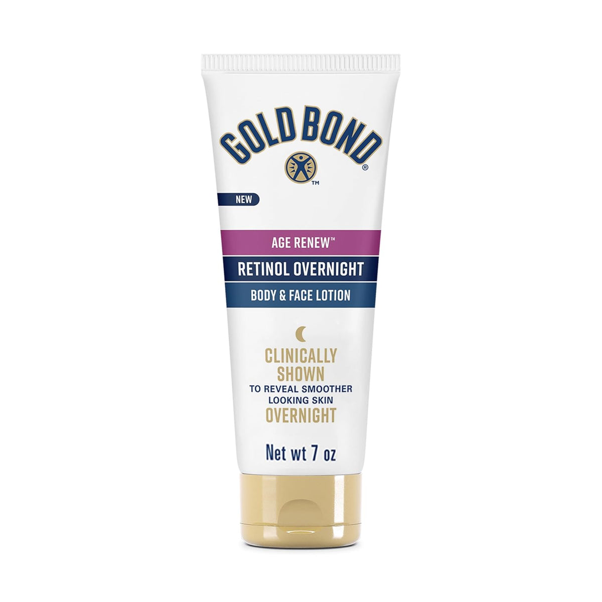 Gold Bond retinol lotion with peptide complex for mature skin