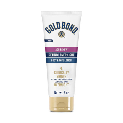Gold Bond retinol lotion with peptide complex for mature skin