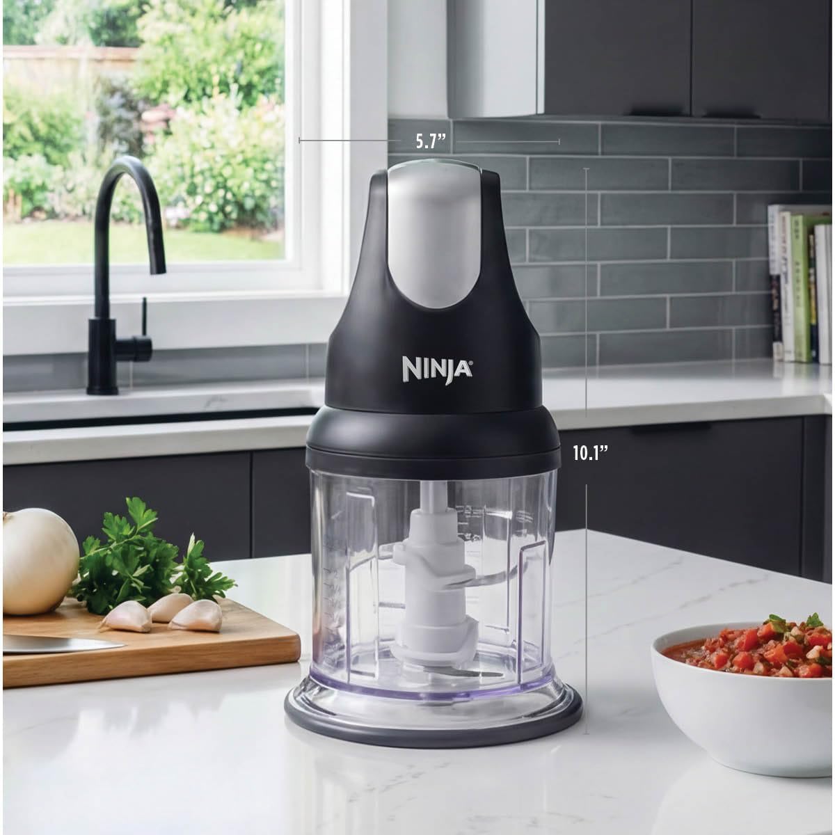 Ninja NJ100GR 16oz food processor for sauces and dips