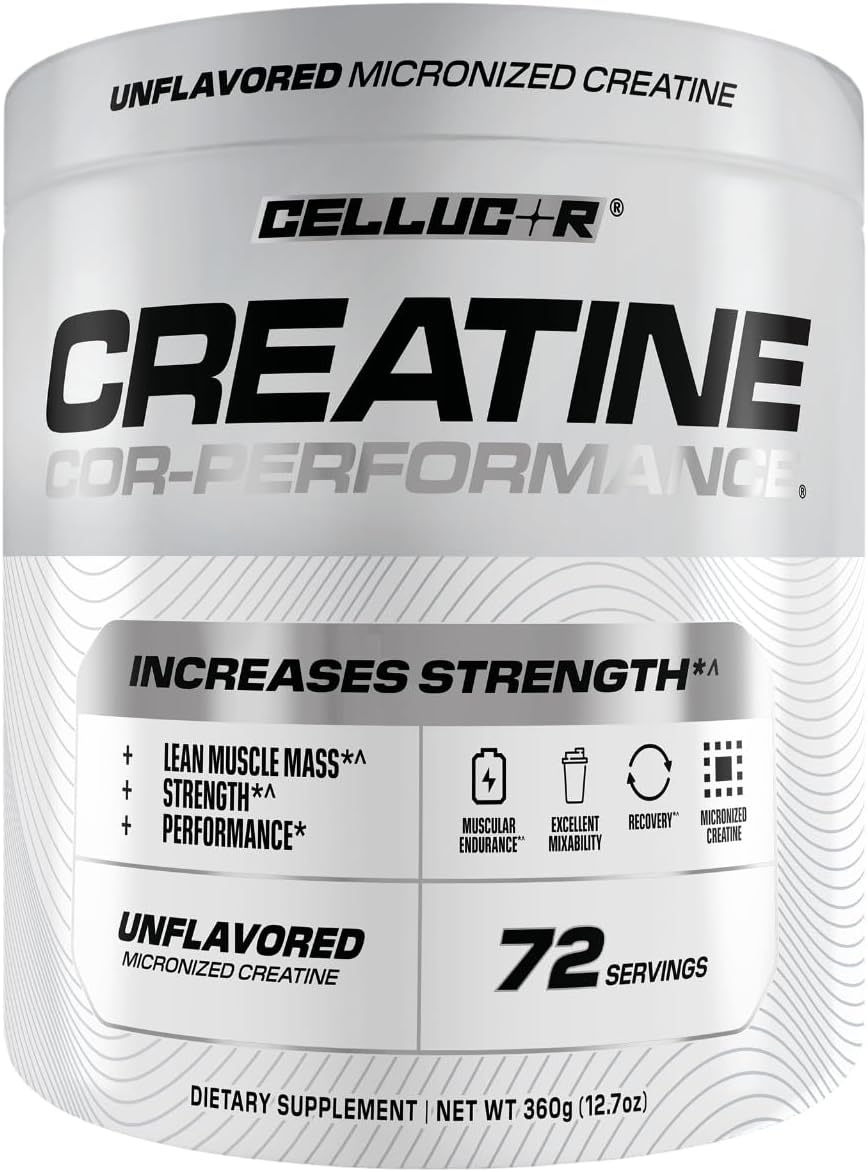 Cellucor creatine monohydrate supplement label